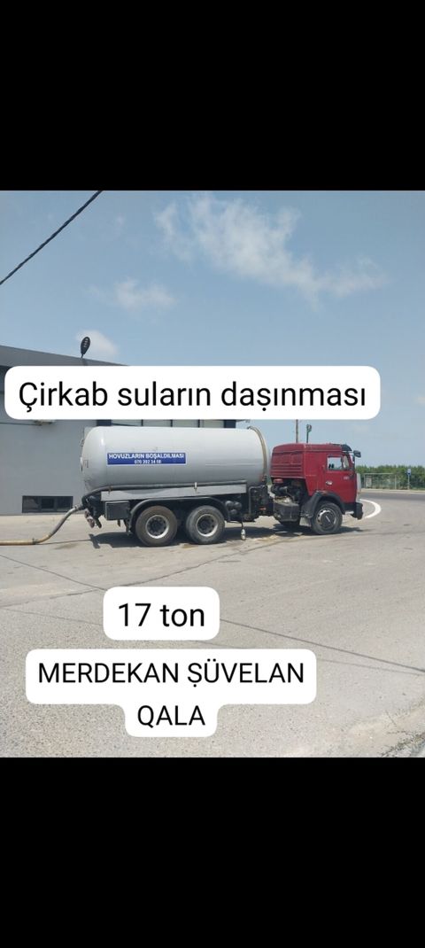 Xidmət: Çirkab sularının daşınması və hovuzların boşaldılması — Digah
