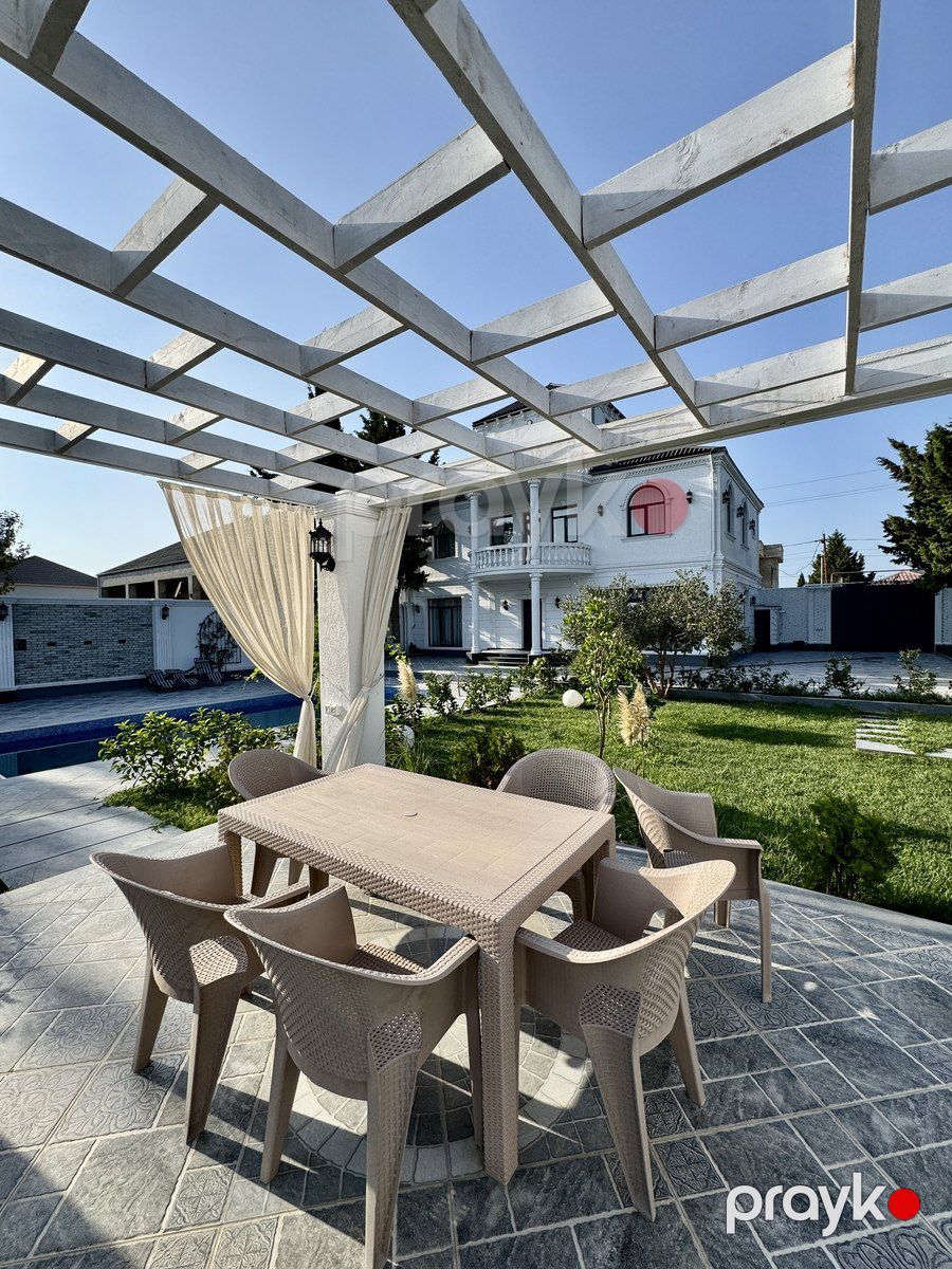 Satılır 6 otaqlı həyət evi/bağ evi 300 m² — Ev, villa, Bakı (4)