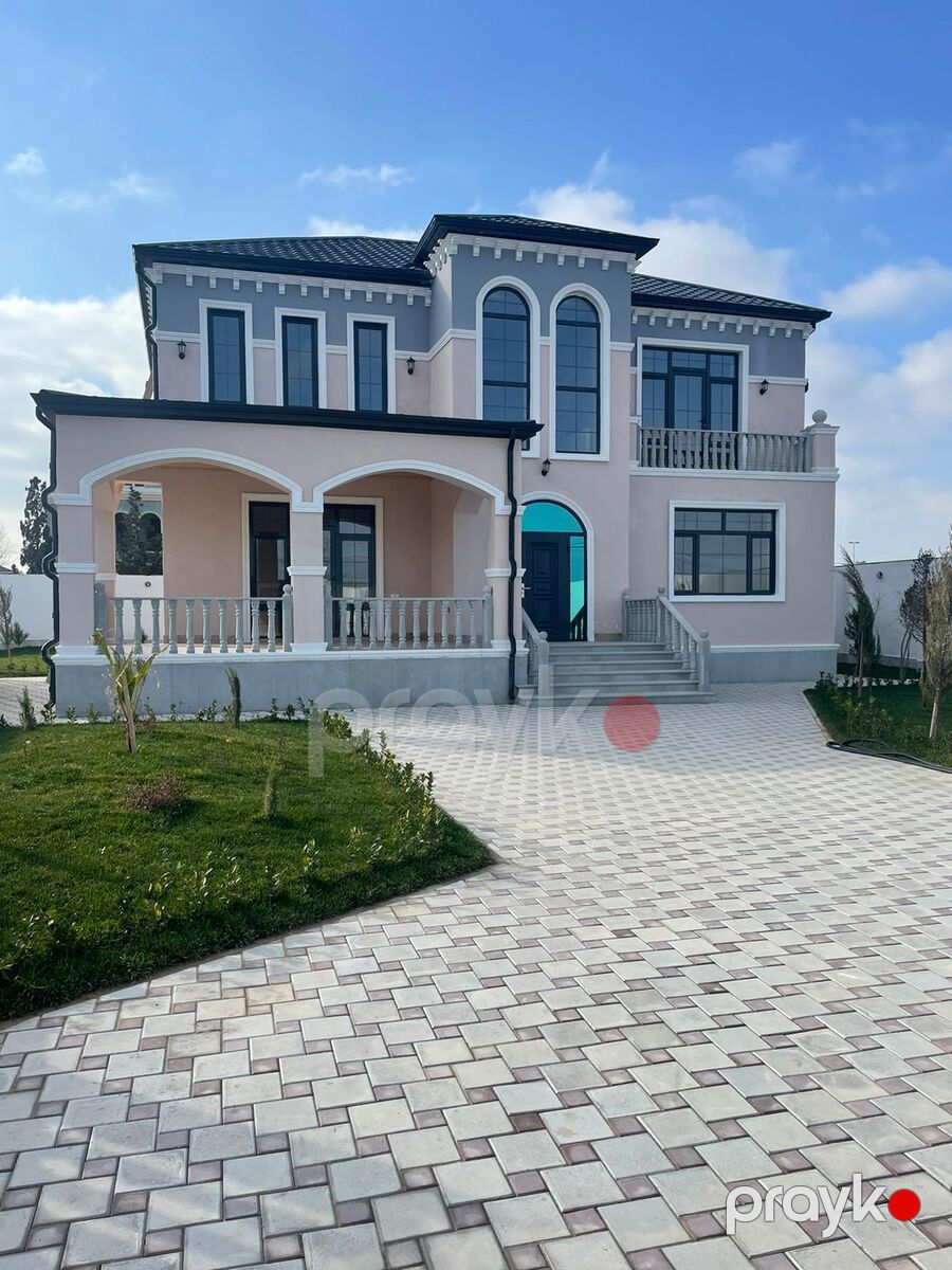 Satılır 7 otaqlı həyət evi/bağ evi 350 m² — Ev, villa, Bakı (2)