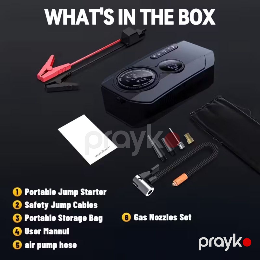Mühərriki işə salan Jump Starter və Təkər Kompressoru — Ehtiyat hissələri və aksesuarlar, Bakı (3)