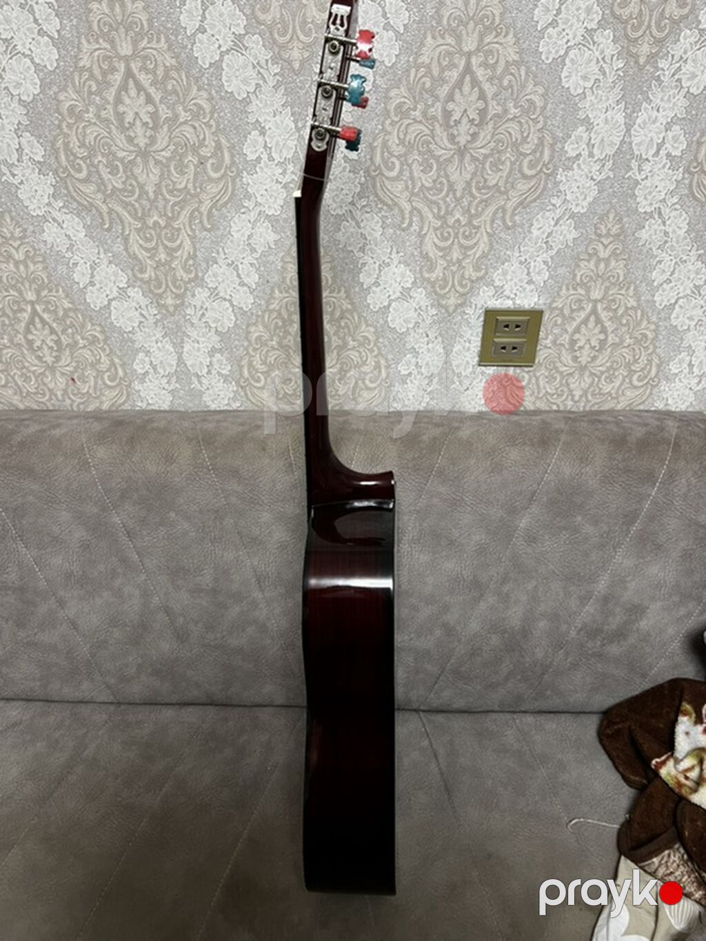 Klassik akustik gitara - Korpus: klassik forma, parlaq lak örtük, ön — Gitarlar və digər simli alətlər, Bakı (3)
