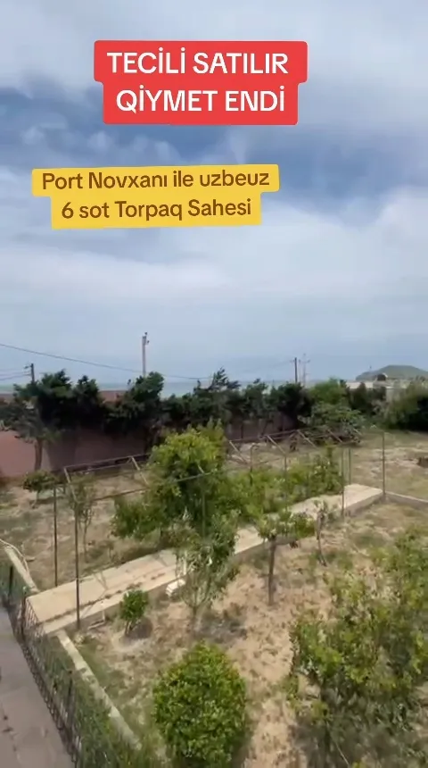 Novxanı, Torpaq satılır - 6 sot — Novxanı Mülk