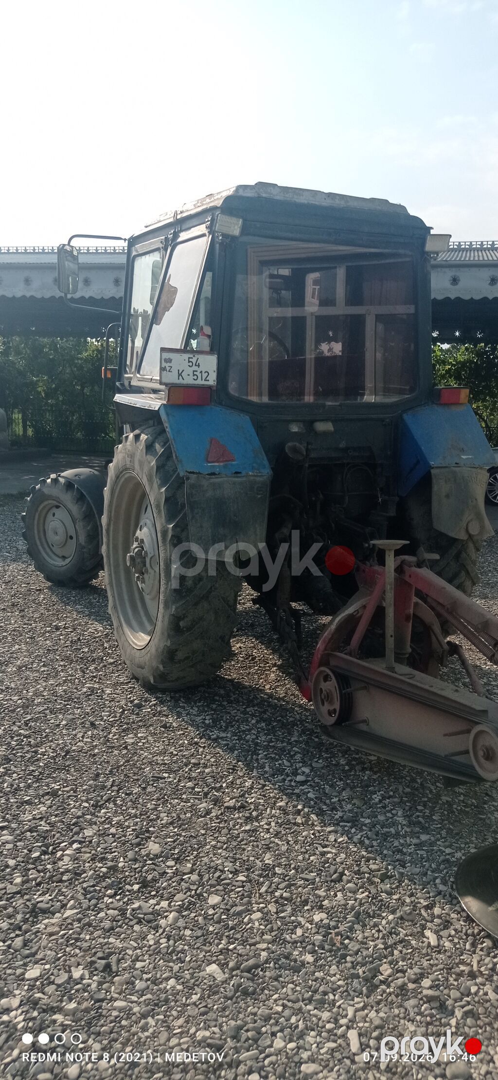 MTZ Belarus 82.1 traktor satlir qiymət 10000 boş bekar adamlar zəng — Traktorlar, Şirvan (2)