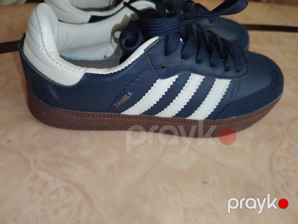 Adidas Samba stilində idman ayaqqabısı hem qız uşağa hemde oğlan uşağı — Krossovkalar, Masazır (4)