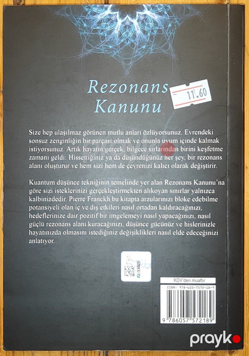 Rezonans Kanunu - Pierre Franckh — Kitablar və jurnallar, Bakı (2)