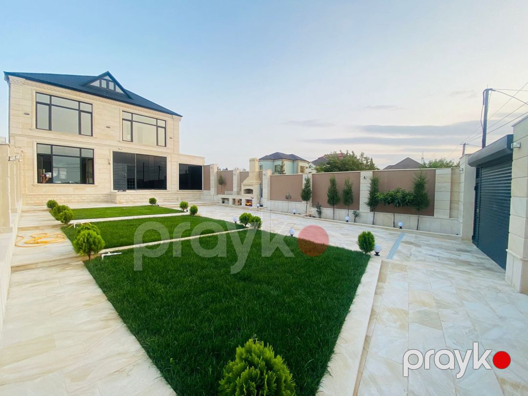 Satılır 6 otaqlı həyət evi/bağ evi 300 m² — Ev, villa, Bakı (3)