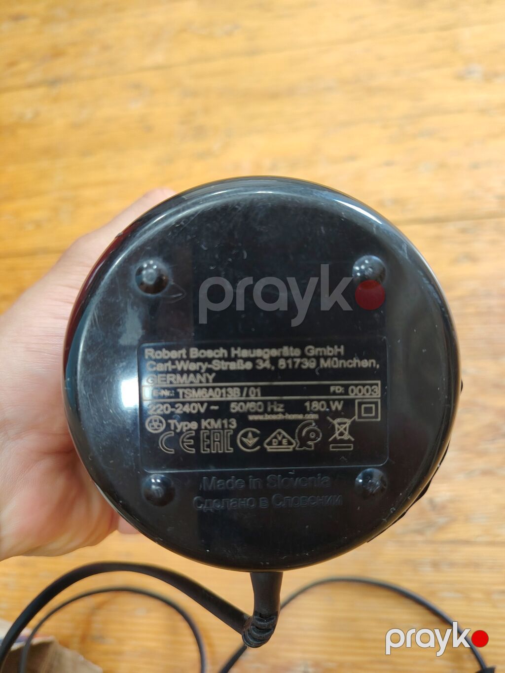 Bosch elektrikli qəhvə dəyirmanı Model: TSM6A013B. Güç180W. Bosh — Qahvə aparatları və maşınları, Masazır (3)