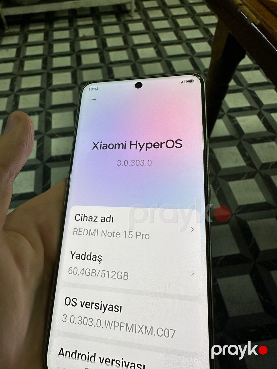 Xiaomi Redmi Note 15 Pro White 512GB/12GB — Smartfonlar, Bakı (5)
