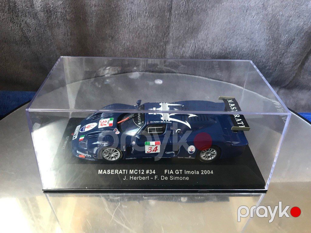 Коллекционная модель "Maserati MC12 #34 FIA GT Imola 2004 — Kolleksiyalar, Bakı (9)