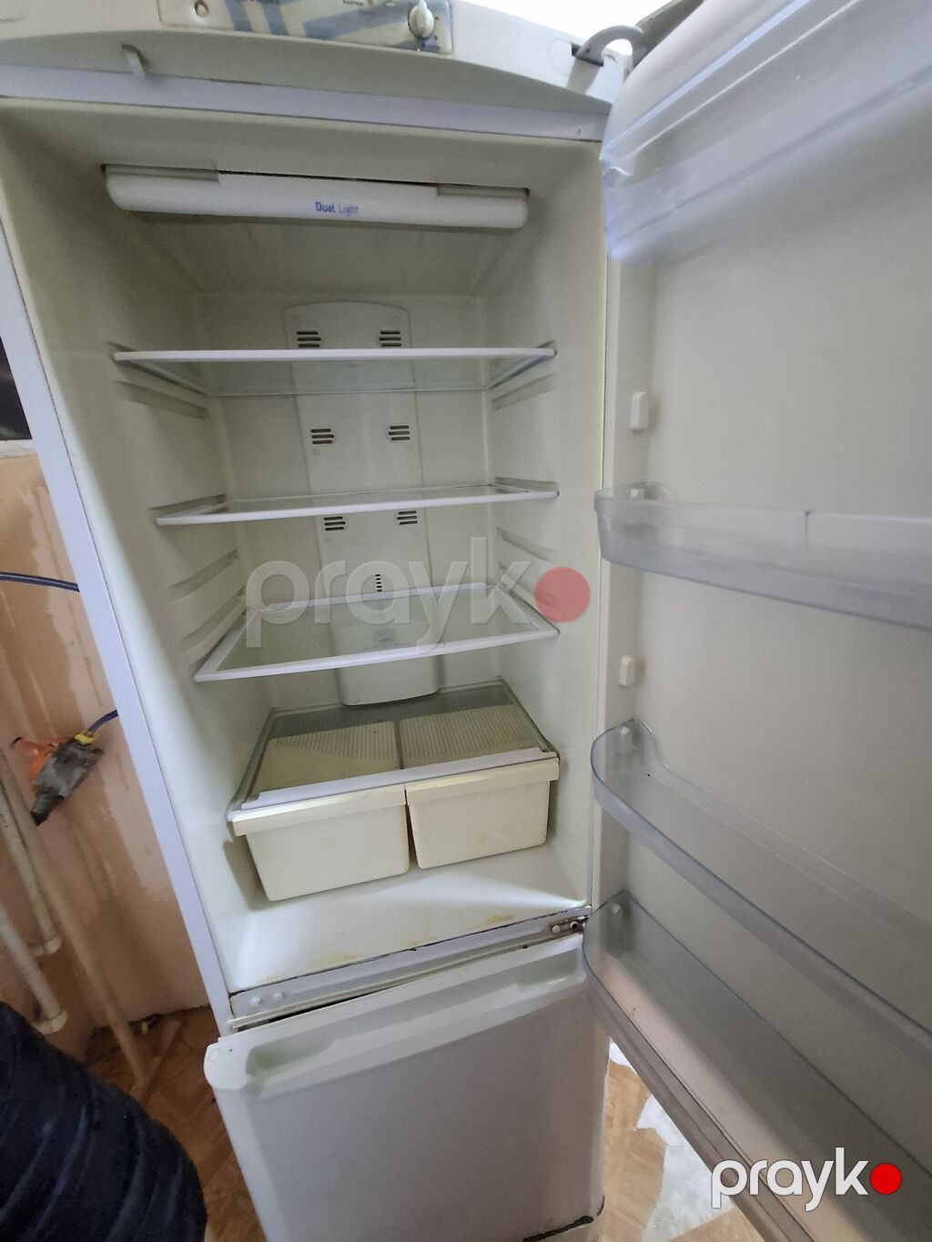 Indesit ikiqapılı soyuducu işlək vəziyyətdədi qapıların rezinleri — Soyuducular, Bakı (5)