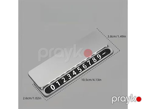 Parkinq üçün vizit kart A04 — Bakı