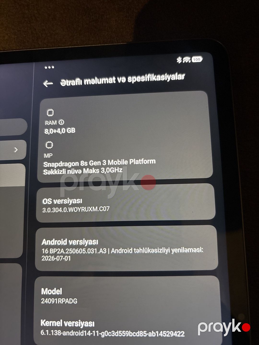 Planşet Xiaomi Pad 7 — Planshetlər, Quba (3)
