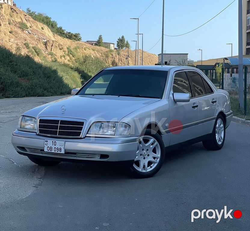 Mercedes C 200, 2.0 L, 1995 il, 286 365 km — Avtomobillər, Salyan (4)