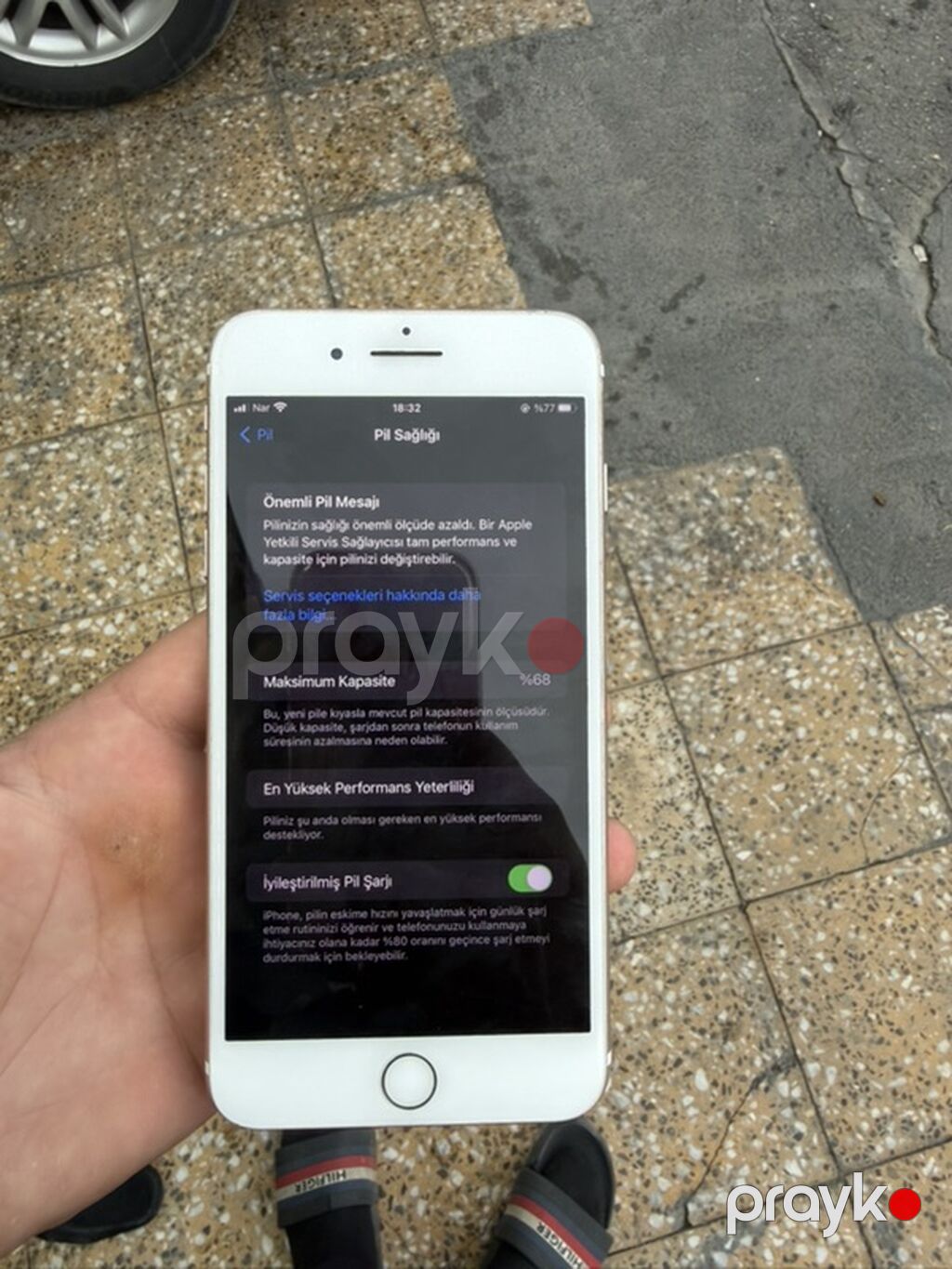 IPhone 7 Plus, 128 GB, Qızılı, Barmaq izi — Apple iPhone, Bakı (10)