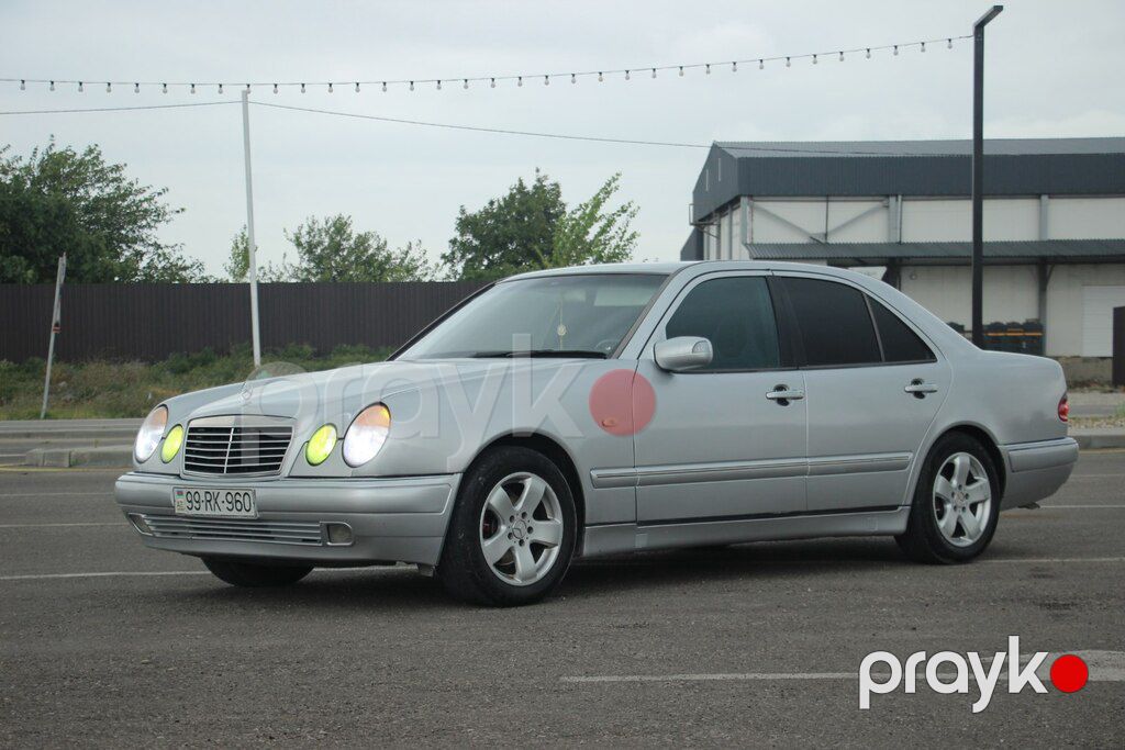 Mercedes E 240, 2.4 L, 1998 il, 520 000 km — Avtomobillər, Quba (4)