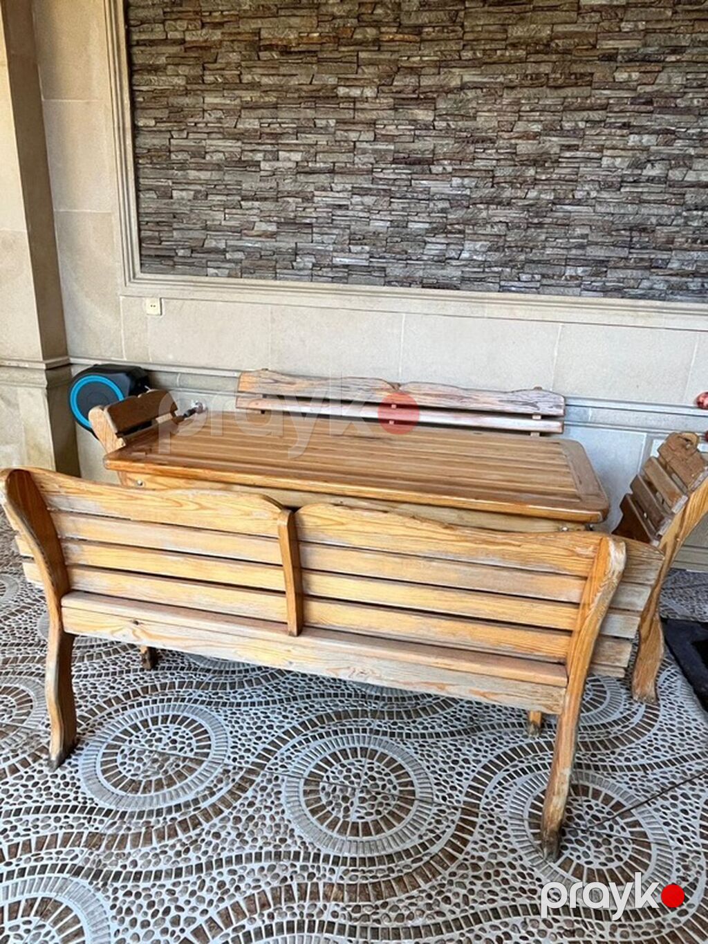 Real Alıcıya Endırım Olacaq Satilir Taxta bağ-mebel dəsti — Mobilya dəstləri, Masazır (4)