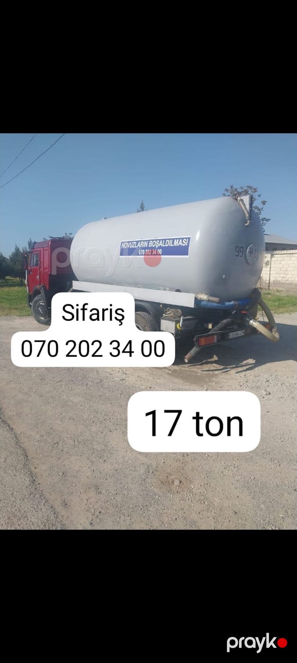 Xidmət: Çirkab sularının daşınması və hovuqların/başenlərin — Santexnika və kommunikasiyalar, Bakı (7)