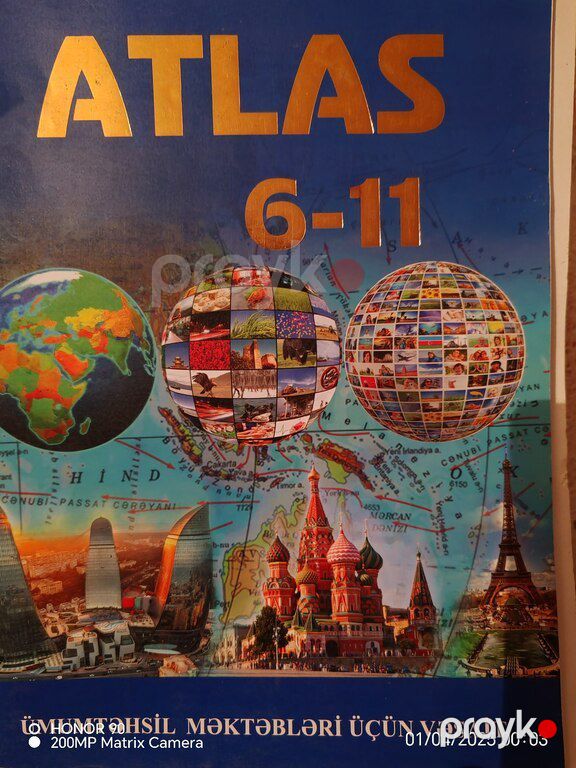 Atlas, 6-11 — Kitablar və jurnallar, Bakı (3)