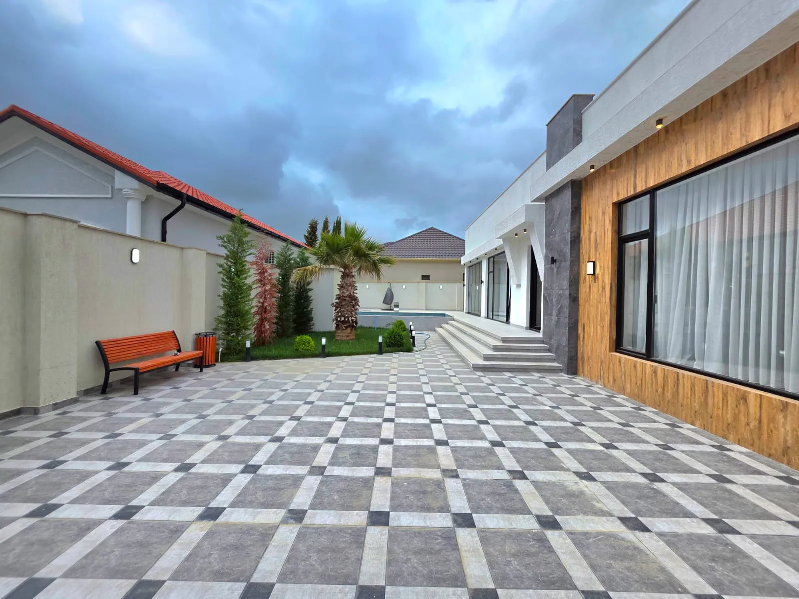 Mərdəkan, 4 otaqlı Həyət evi satılır - 177 m², 1 mərtəbə, 4.5 sot — Ev, villa, Bakı (2)