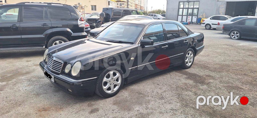 Mercedes E 320, 3.2 L, 1997 il, 246 000 km — Avtomobillər, Sumqayıt (4)