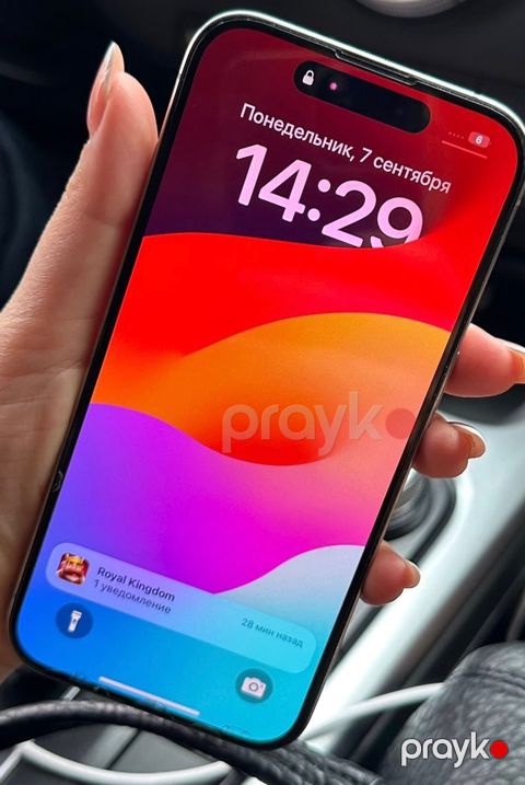 Apple iPhone 15 Pro Natural Titanium 256GB/8GB — Xaçmaz