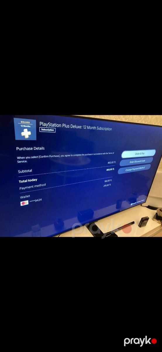 PS4/PS5 üçün "PlayStation TL balans" paketi — Oyunlar, konsollər və proqramlar, Bakı (3)