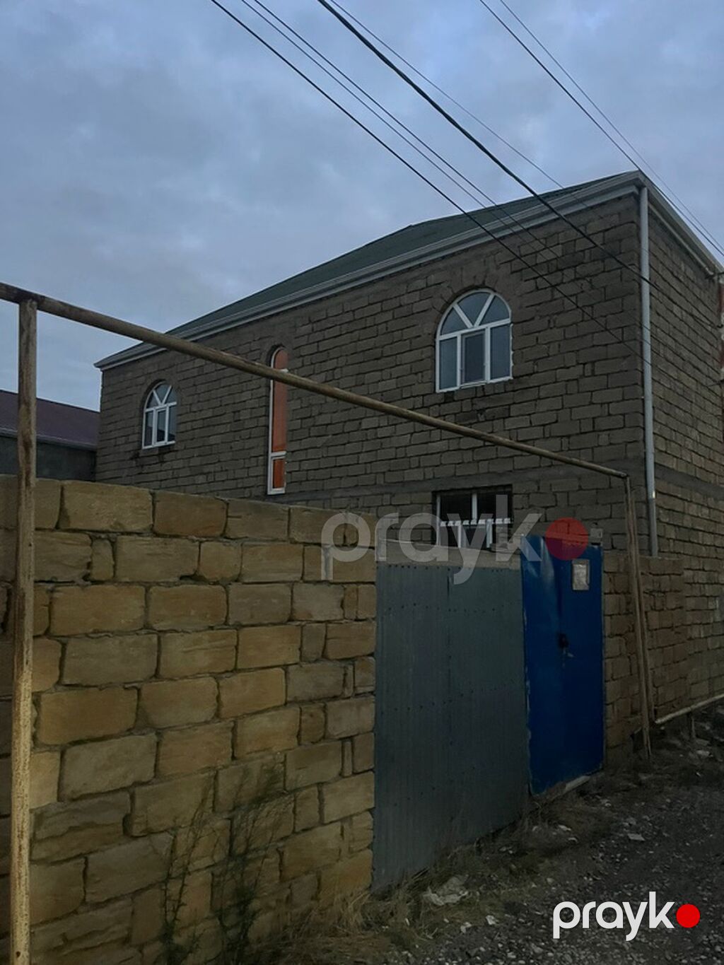 2 mərtəbəli daş tikili həyət evi - Tikinti materialı: qalın çay/şəhər — Ev, villa, Mehdiabad