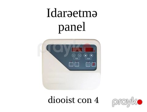 Sauna idarəetmə paneli — Bakı