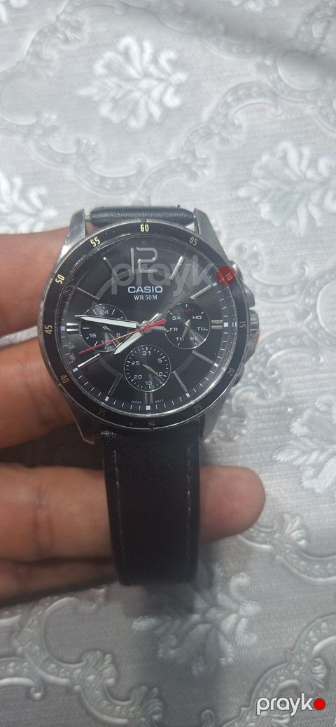 Casio kişilər üçün qol saatı - Model: Casio (WR 50M) - Suya — Bakı
