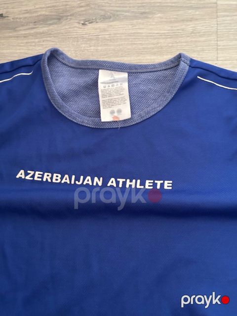 Məhsul: “Azerbaıjan Athlete” idman köynəyi originaldir S razmerdi — Bakı