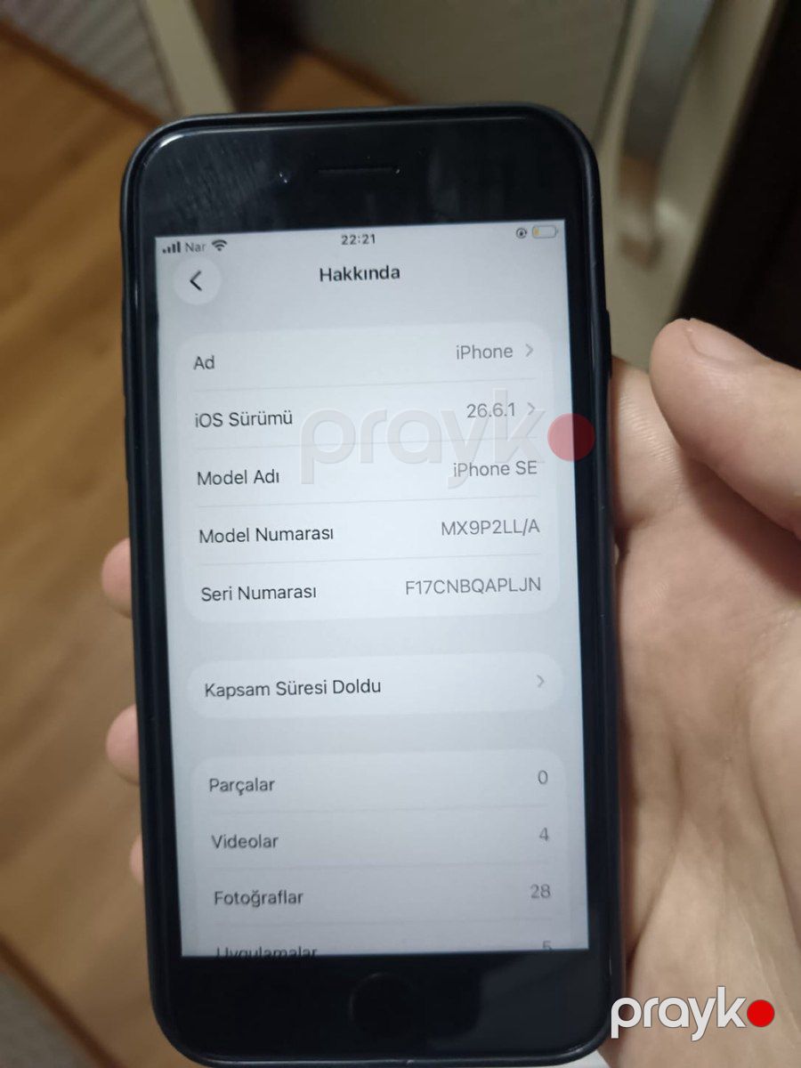 Apple iPhone SE (2020) White 64GB/3GB — Smartfonlar, Bakı (3)