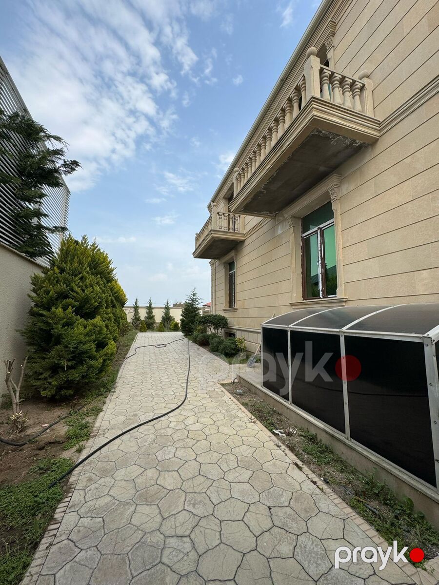 Satılır 6 otaqlı həyət evi/bağ evi 350 m² — Ev, villa, Bakı (12)