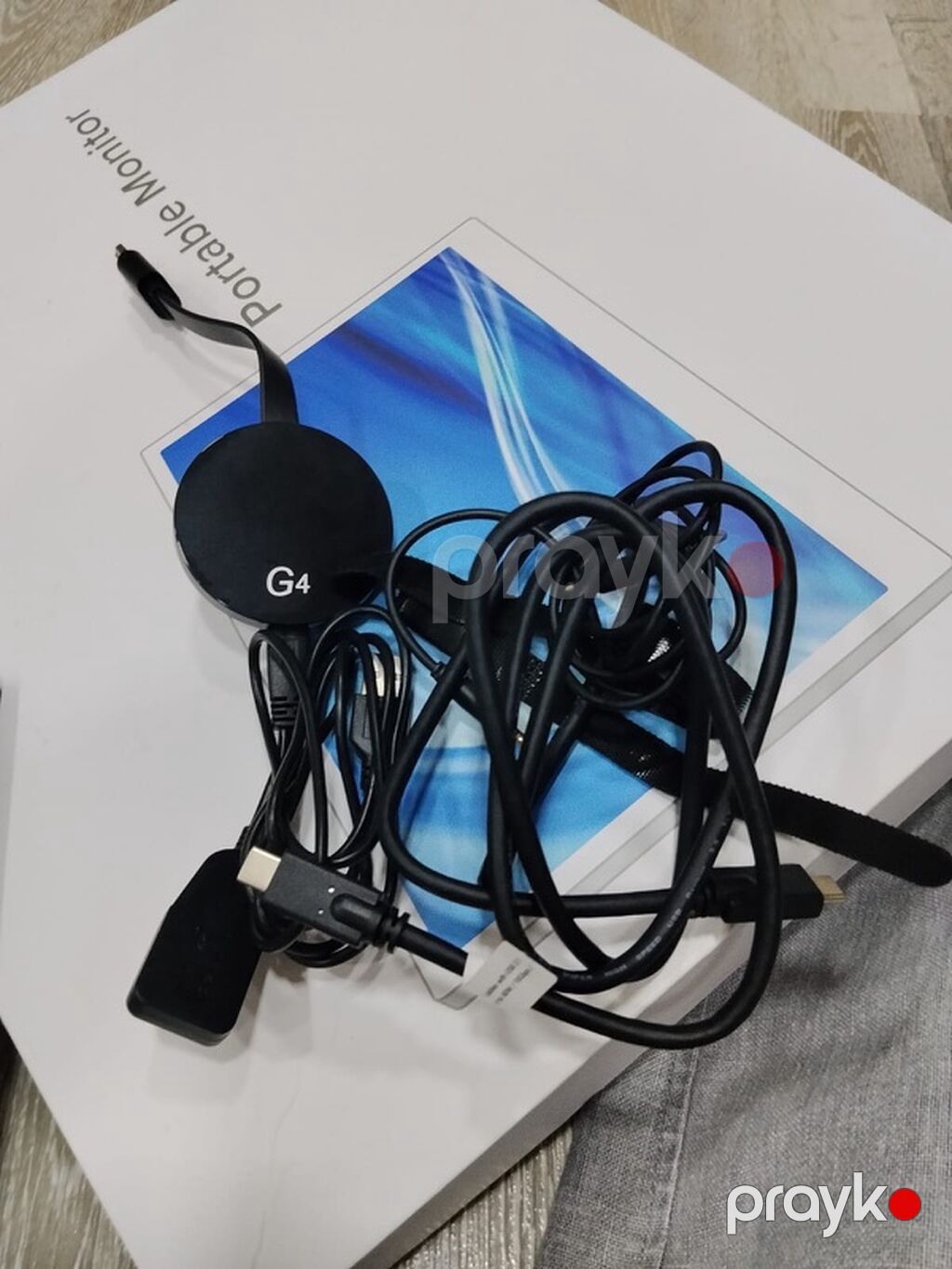 Portable monitor. klaviatura qoşmaq olur. APARATURA-50AZN Daşınan — Monitorlər, Bakı (5)