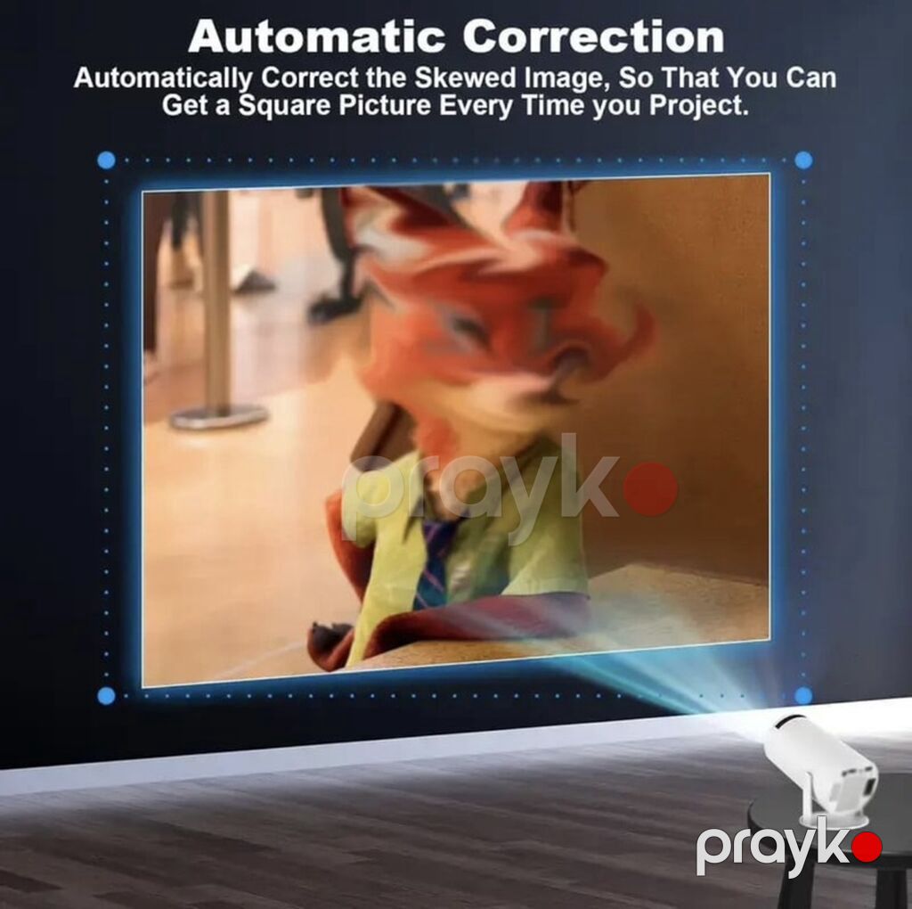 Android 11.0 Smart Proyektor – 4K dekodlama, Wi‑Fi 6, 130" ekran — Proyekterlər, Qazax (2)