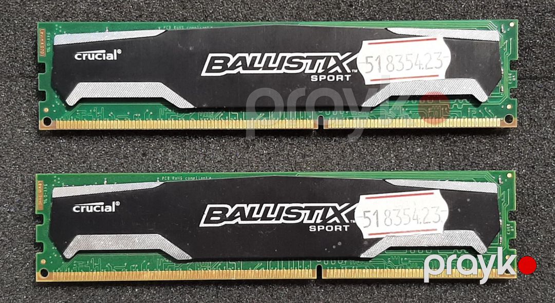 Operativ yaddaş DDR3 2×8GB — Kompüterlər və noutbuklar, Bakı (3)