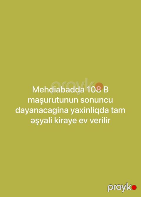 45 kv. m, 3 otaqlı, Kombi — Mehdiabad