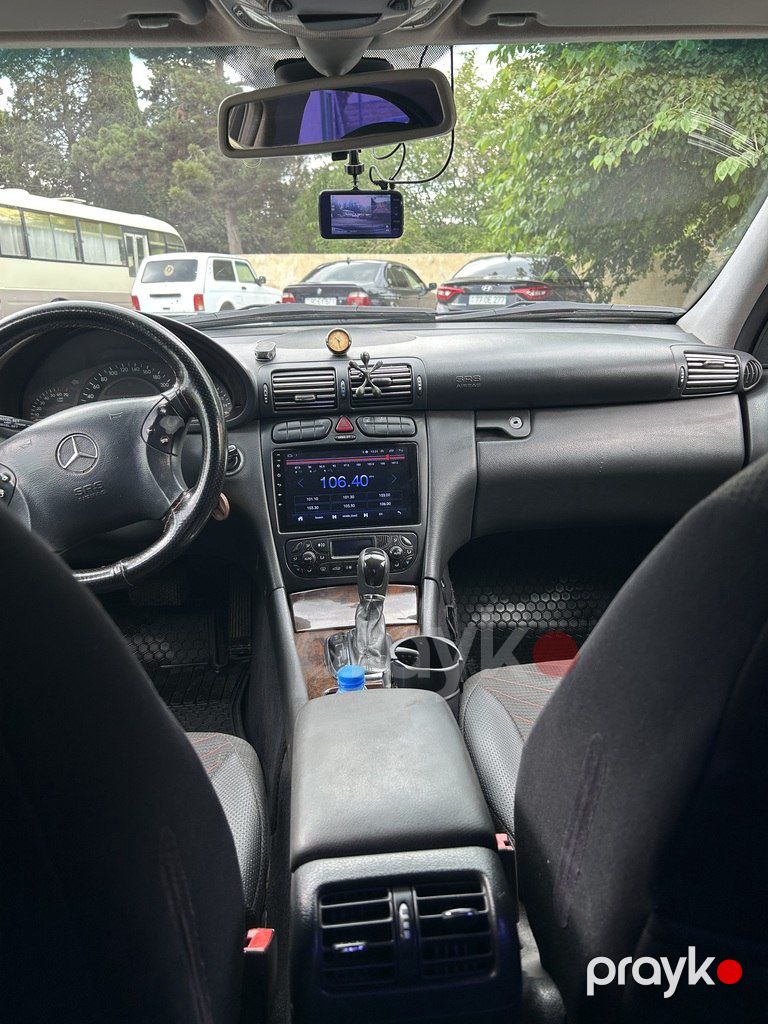 Mercedes C 200, 2.0 L, 2001 il, 325 000 km — Avtomobillər, Bakı (5)