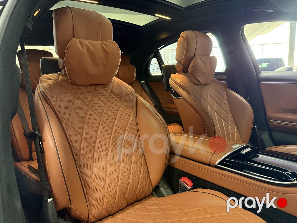 Mercedes S 500 4MATIC, 3.0 L, 2020 il, 64 000 km — Avtomobillər, Bakı (10)