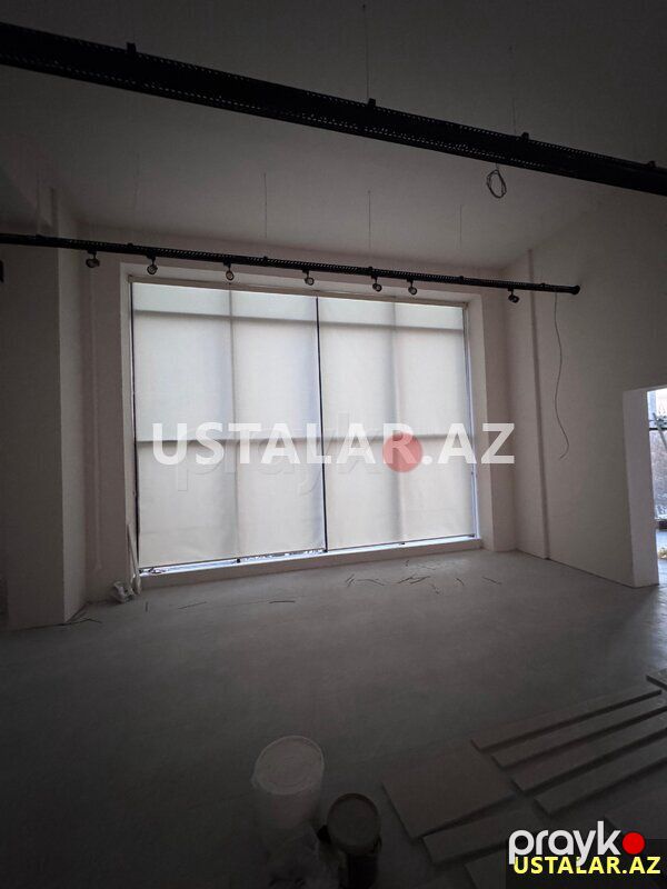 Ştor jaluz perde — Pəncərələr, qapılar, balkonlar, Bakı (2)