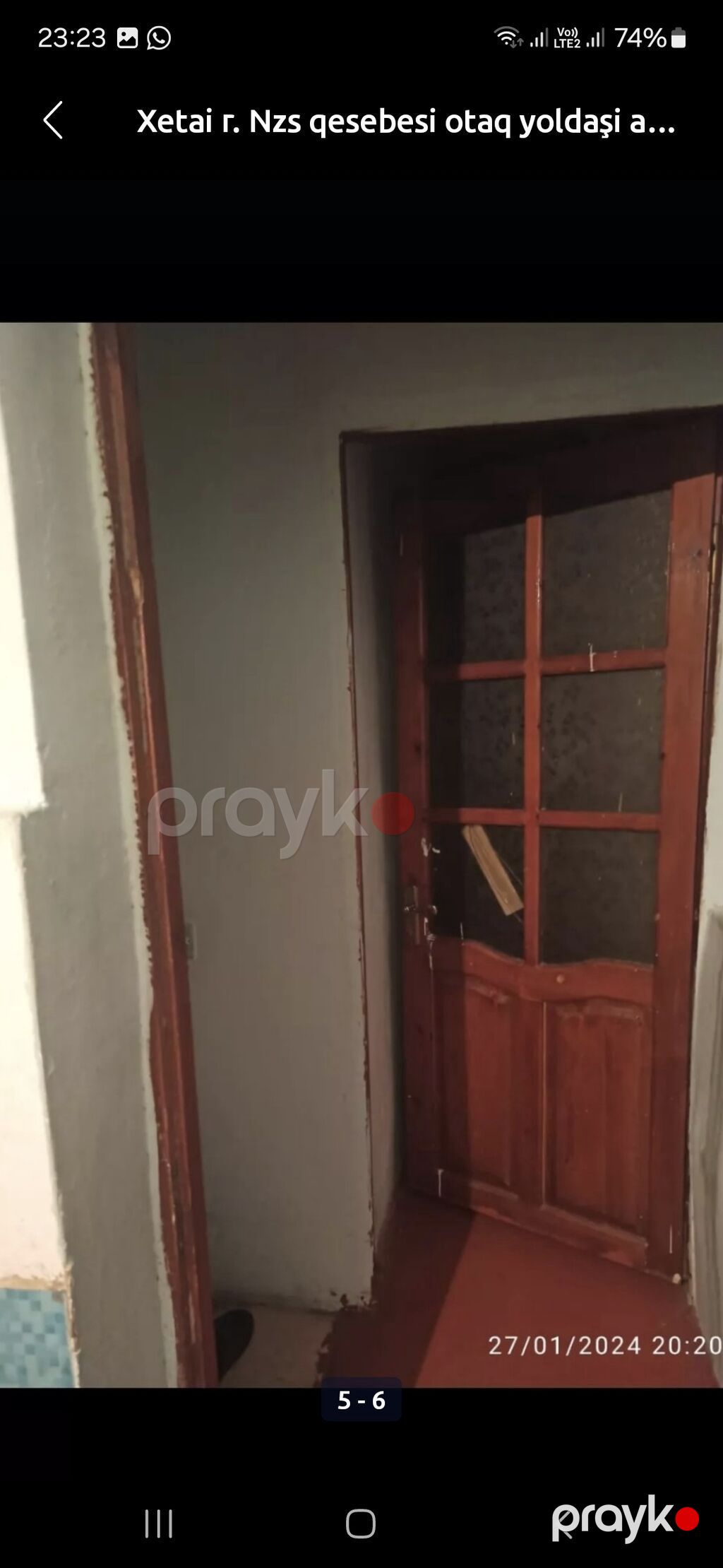 Baki şeh Xetai rayonu Nzs qesebesinde yerlesir eve bir nefer otaq — Ev, villa, Bakı (5)