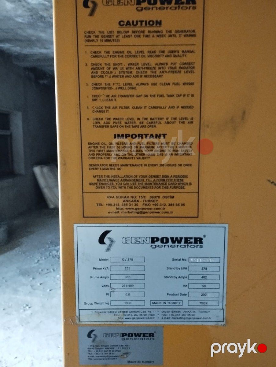 Generator Genpower — Biznes və avadanlıq, Bakı (2)