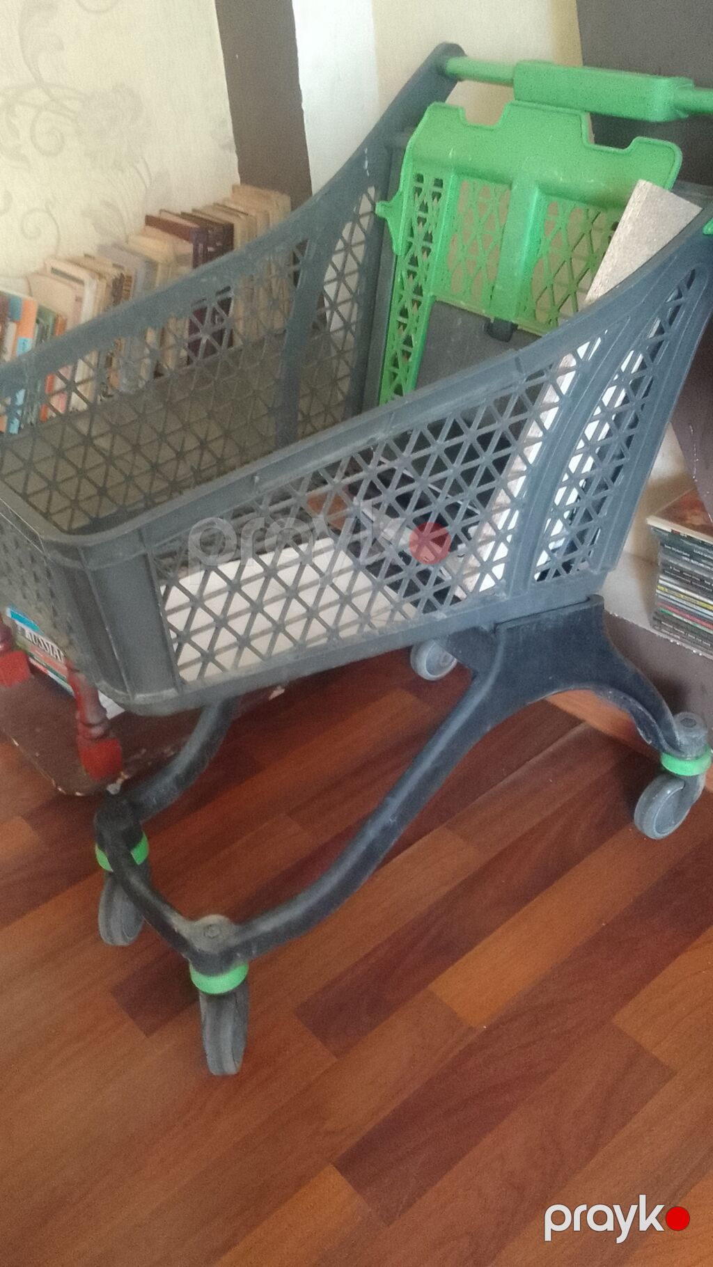 Plastik market səbəti/alış-veriş arabası - Material: möhkəm plastik — Ticarət vəzn-səbətləri, Bakı