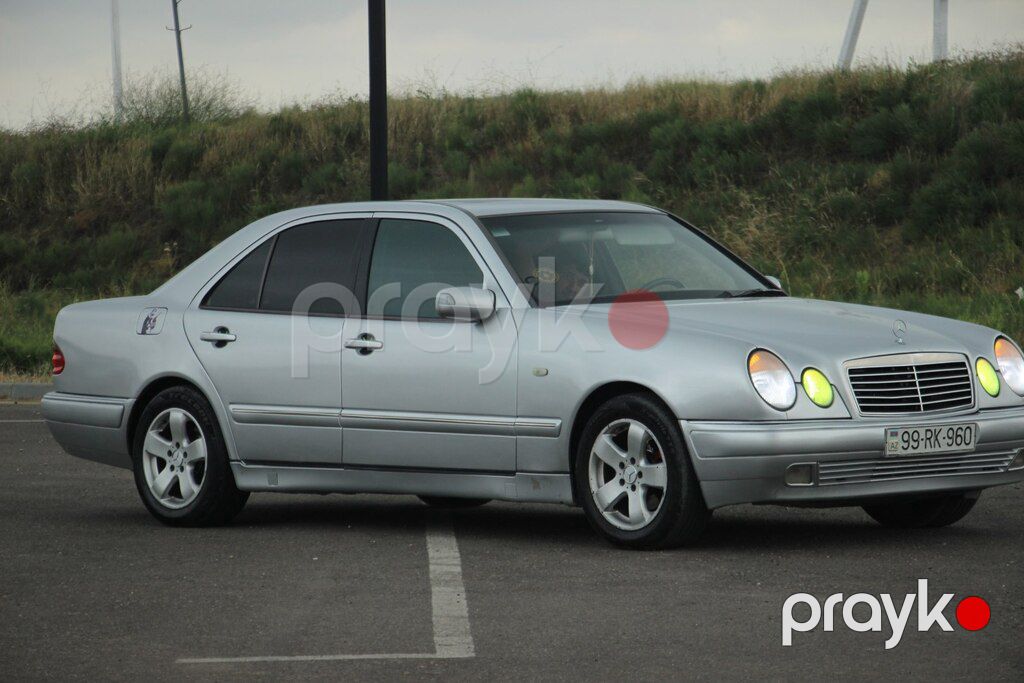 Mercedes E 240, 2.4 L, 1998 il, 520 000 km — Avtomobillər, Quba (8)