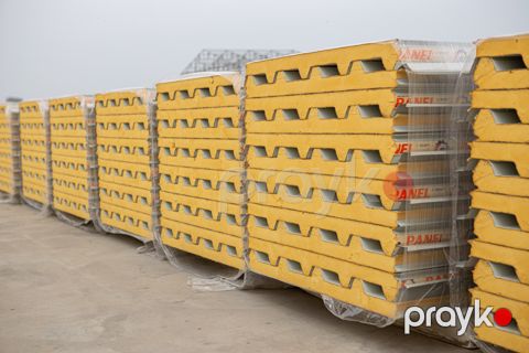 PUR sendviç panel 50 mm — Bakı