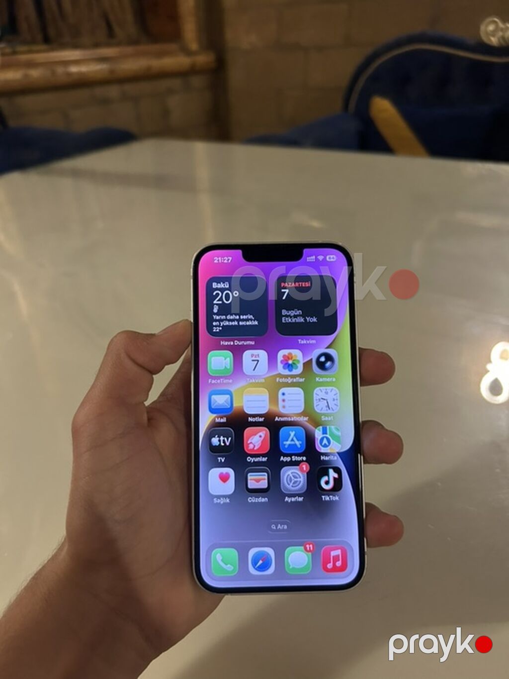 IPhone 14, 128 GB, Ağ, Face ID — Apple iPhone, Digah (2)