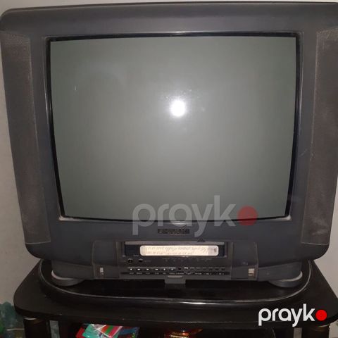 Kineskop tipli televizor + quraşdırılmış kaset oxuducu (VHS) kombosu — Bakı