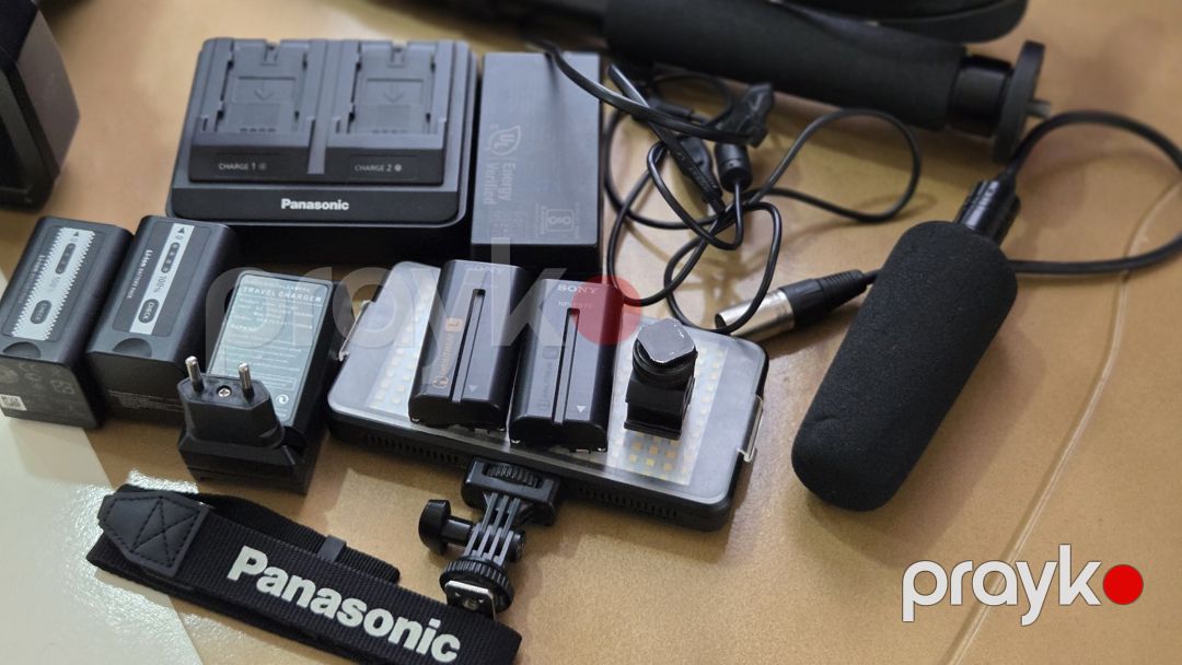 Panasonic AG UX90 videokamera — Səs texnikası, Sabirabad (10)