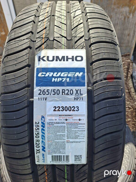 "kumho" şinləri 265/50 R20 — Ehtiyat hissələri və aksesuarlar, Bakı (7)