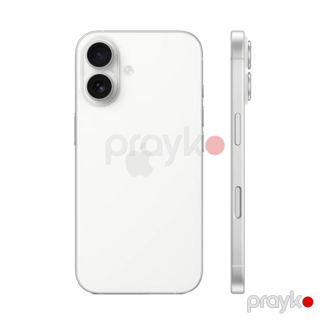 Apple iPhone 16 White 128GB/8GB — Smartfonlar, Bakı (2)