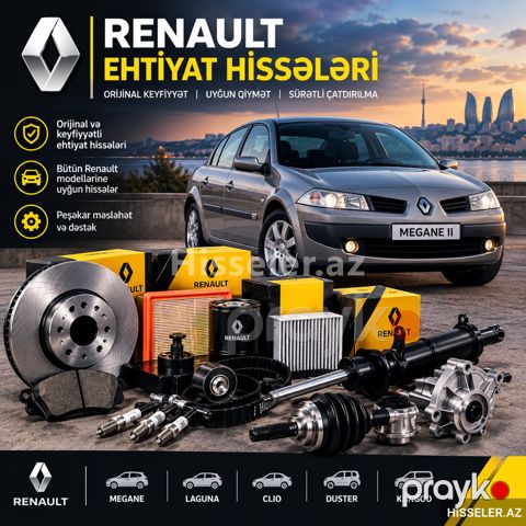 Renault ehtiyat hissələri — Bakı